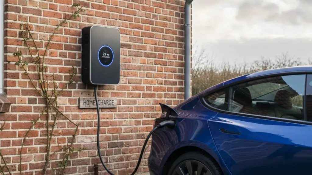 Ladestander på privat bolig