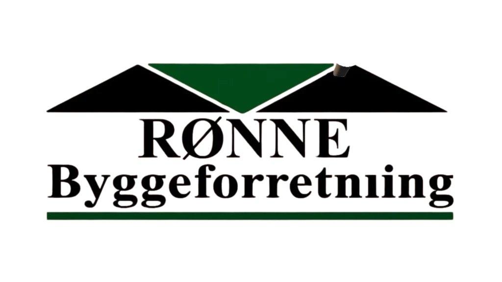 Bornholms El-installatør logo med tag og navn.